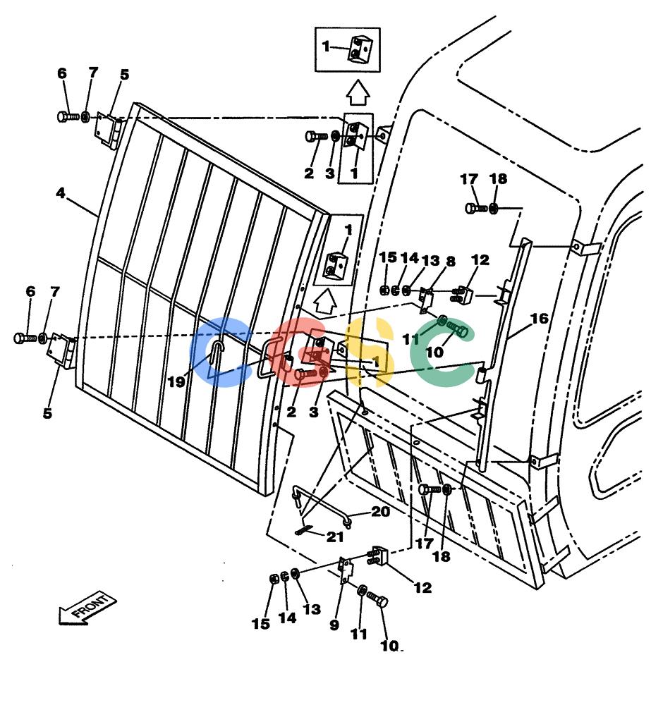 纽荷兰零件查询(E805) - CRAWLER EXCAVATOR (1/05-) (09-077-00[01]) - CAB GUARD New Holland Constructuion