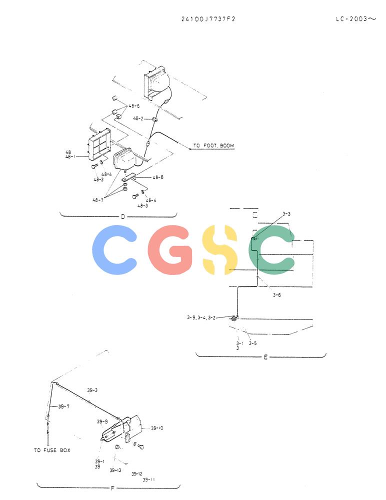 神钢零件查询(K912A) - EXCAVATOR BTW LC-2003 - LC-2016 (1/85-12/03) (06-020[02]) - WIRING ASSY, ELEC (FOR NORTH EUROPE) Kobelco