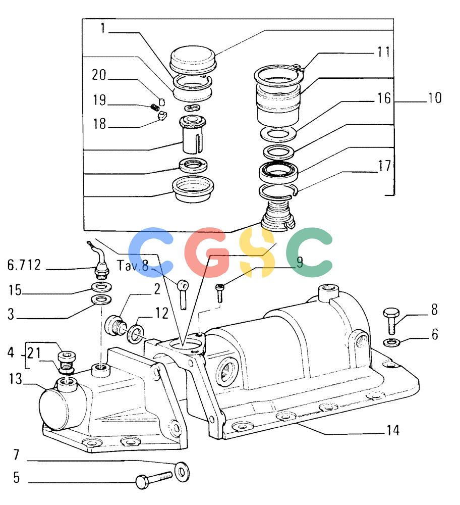 纽荷兰零件查询(FD175) - CRAWLER DOZER (N.A. VERSION)(S/N 061640 & AFTER) (1/93-) (1.277[09]) - BRAKES New Holland Constructuion