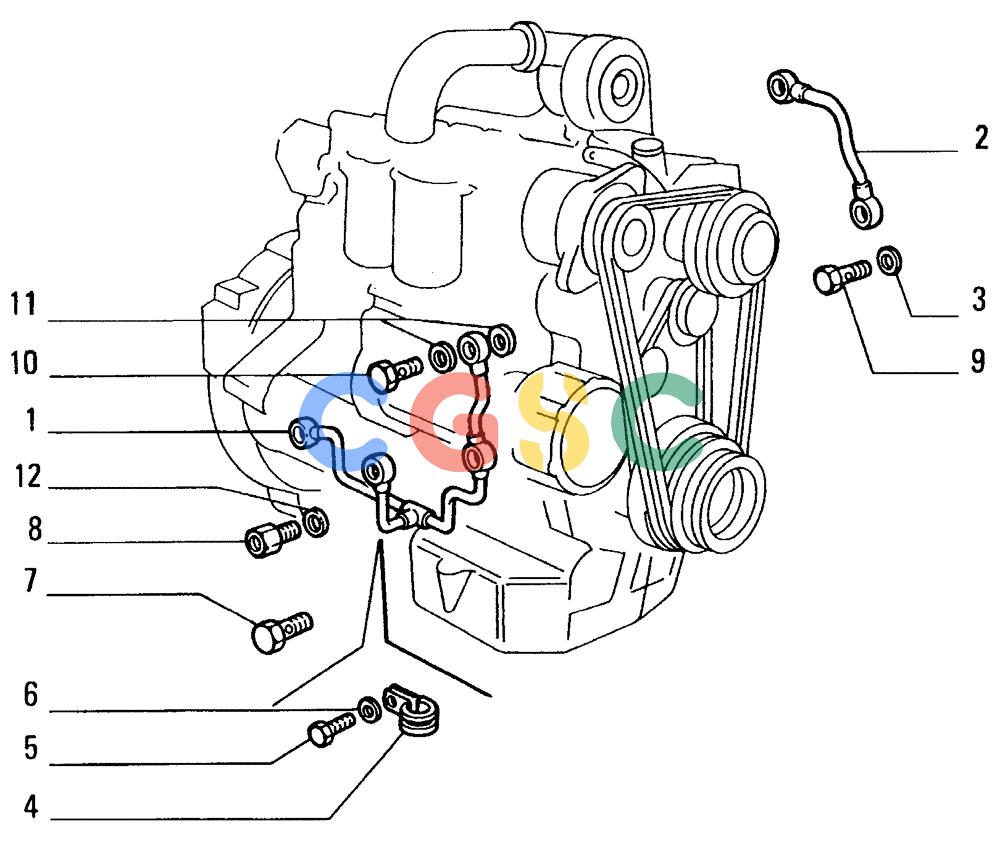 纽荷兰零件查询(FD14E) - CRAWLER DOZER (0.0140[003]) - INJECTION EQUIPMENT-PIPING New Holland Constructuion