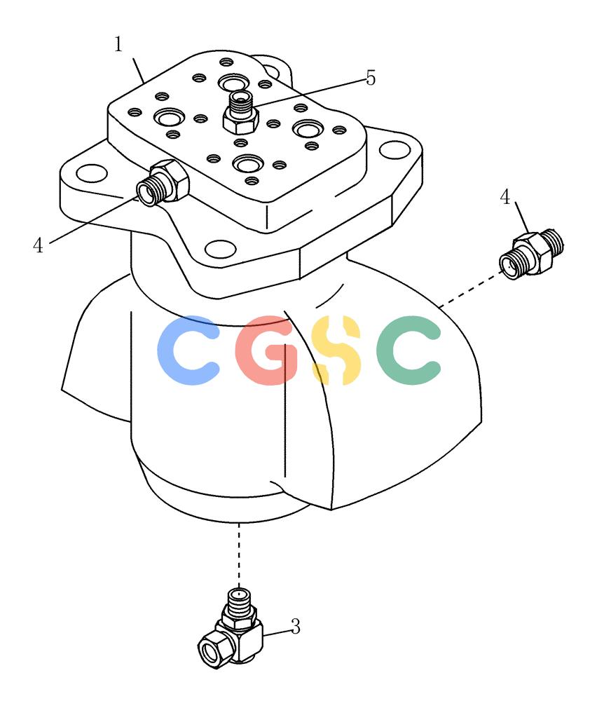 纽荷兰零件查询(EC215) - CRAWLER EXCAVATOR (11/99-) (22.501[001]) - ROTOR MOUNTING PARTS (S/N 721501-UP) New Holland Constructuion