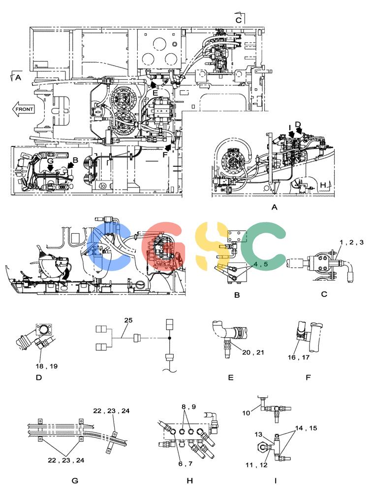 纽荷兰零件查询(E805) - CRAWLER EXCAVATOR TIER 3 (7/06-) (08-095-00[01]) - HYDRAULIC CIRCUIT - PLUG, BLANK-OFF (3-WAY - SMALL FLOW) New Holland Constructuion