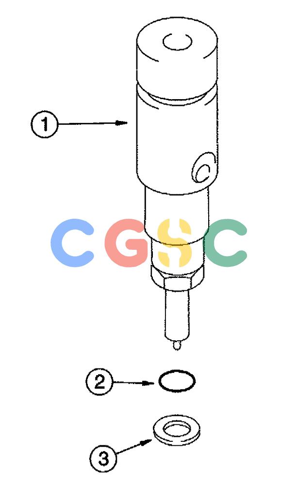 凯斯零件查询(FLX3510) - FLOATER (8/04-8/06) (02-084) - FUEL INJECTION NOZZLE, FLX 3510 Case Agriculture