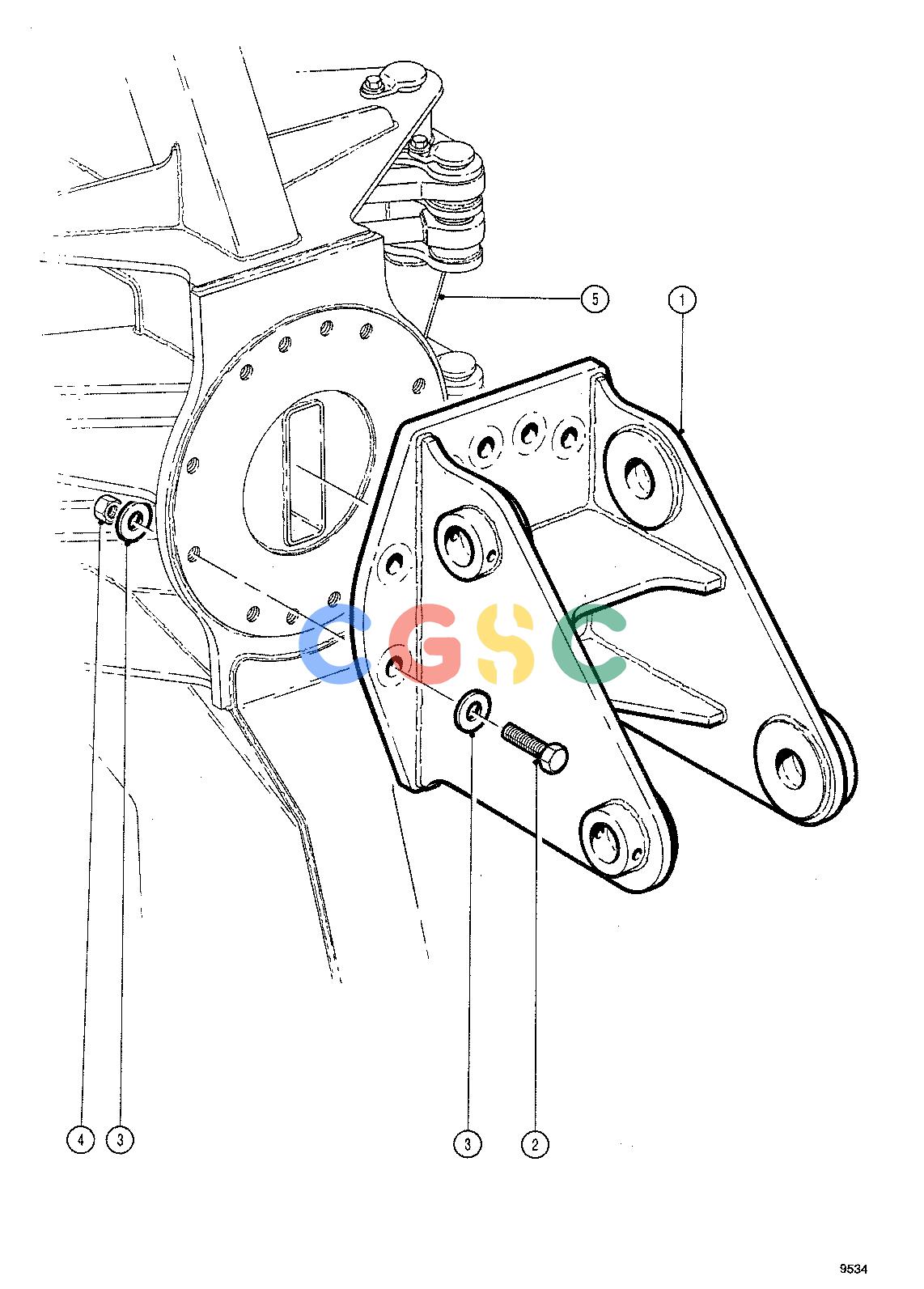 约翰迪尔零件查询LB2800 - ATTACHMENTS BOOM ADAPTER NO WRIST 20`` HEAD ( 62001 - ) 4542-027/10 [4542-027/10]EPC John Deere online