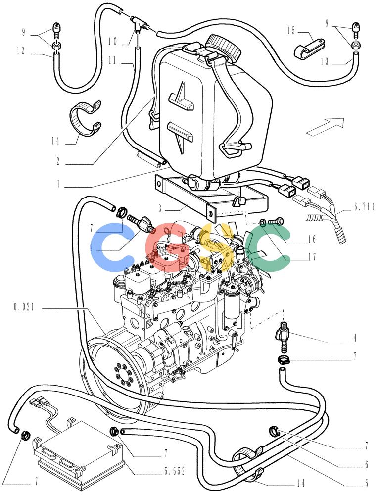 纽荷兰零件查询(DC150LT) - CRAWLER DOZER (6/00-) (5.652[02]) - ROPS CAB New Holland Constructuion