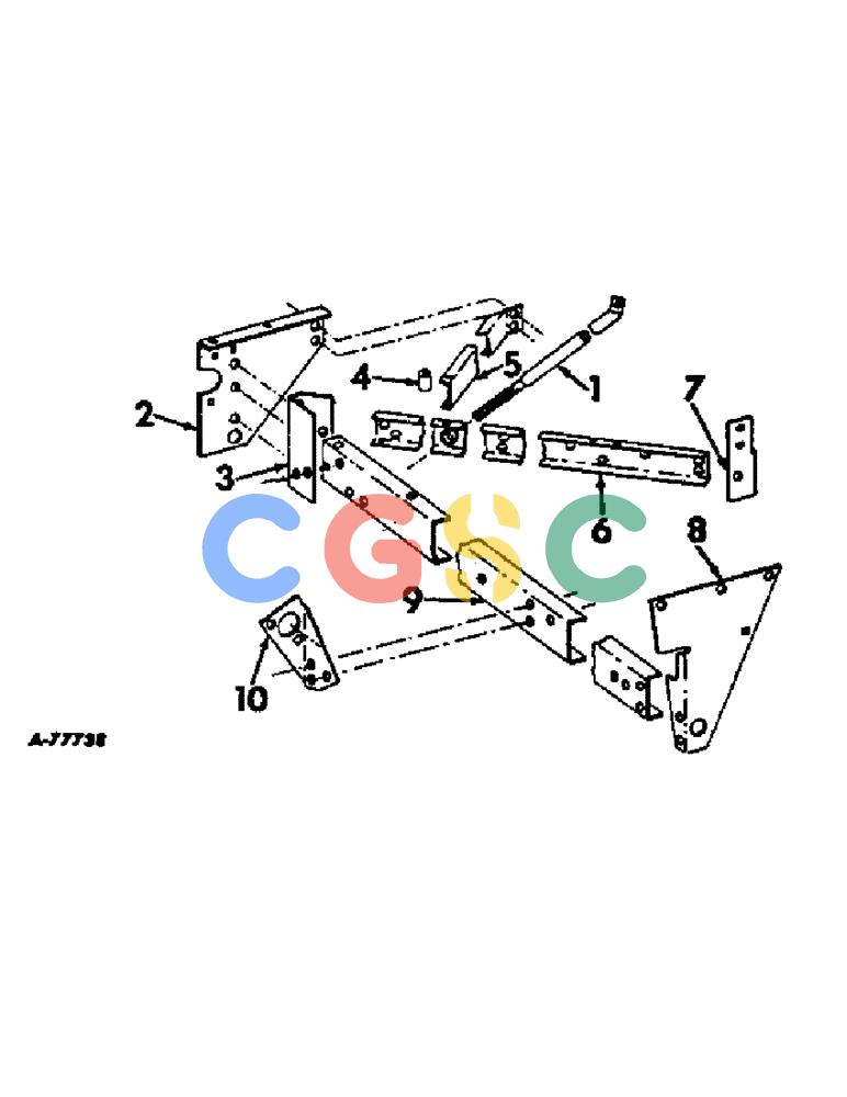 凯斯零件查询(420) - INTERNATIONAL HARVESTER RECTANGULAR BALER (1/71-12/76) (D-05) - MAIN FRAME Case Agriculture