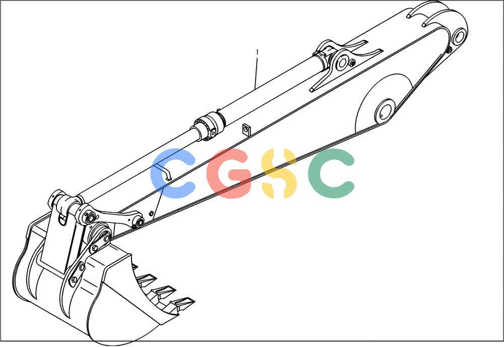 纽荷兰零件查询(EC160) - CRAWLER EXCAVATOR (4/99-) (24.050[001]) - BACKHOE CYLINDER INSTALL.MATERIAL (S/N 716112-UP) New Holland Constructuion
