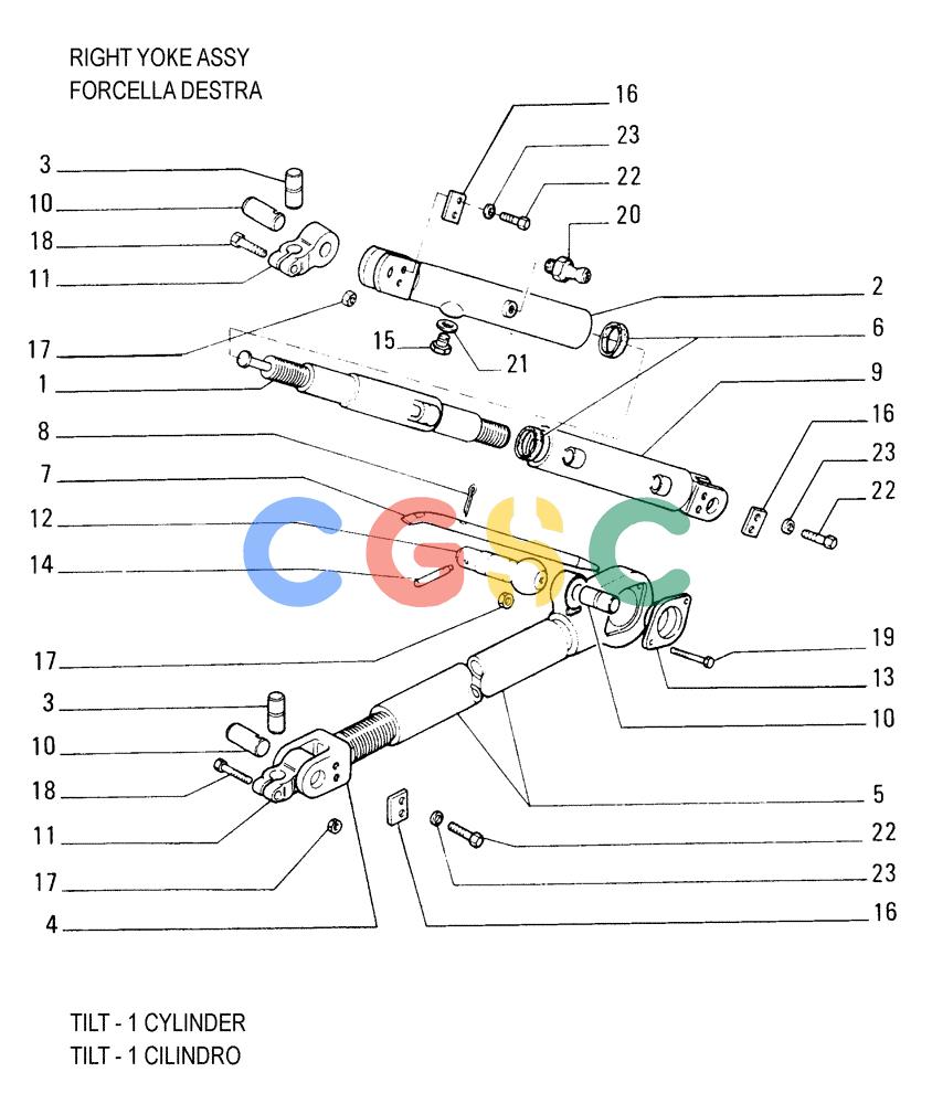 纽荷兰零件查询(FD175) - CRAWLER DOZER (N.A. VERSION)(S/N 061640 & AFTER) (1/93-) (9.481[04]) - HYDRAULIC TILT-ANGLEDOZER (HA) - OPTIONAL CODE 76035824 New Holland Constructuion