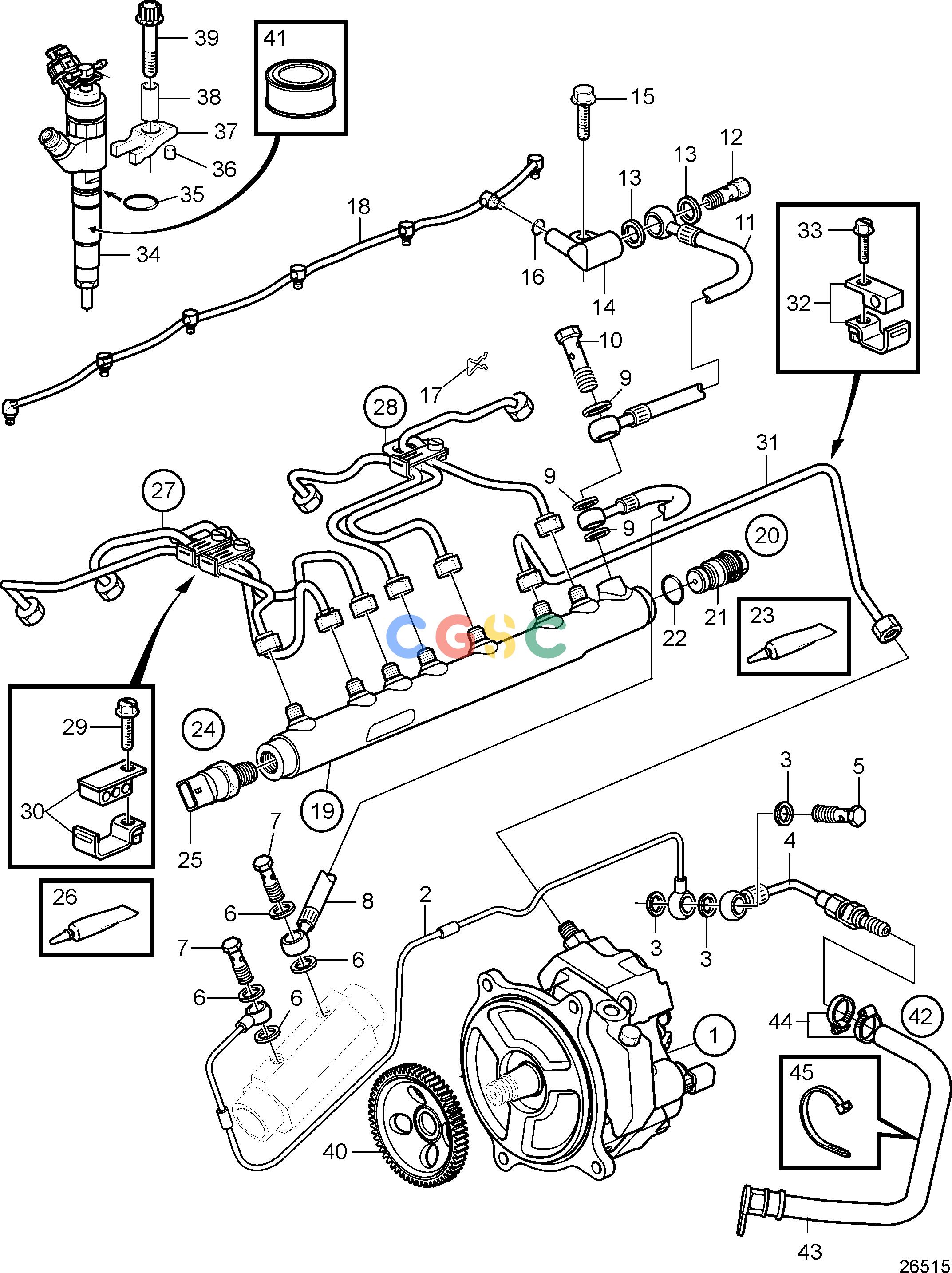 沃尔沃零件查询D6-280A-A; D6-280A-B; D6-280A-C; D6-280A-D; D6-280A-E; D6-280I-A; D6-280I-B; D6-280I-C; D6-280I-D; D6-280I-E; D6-310I-A; D6-310A-A; D6-310A-Fuel SystemFuel SystemEPC Volvo Penta Parts catalog