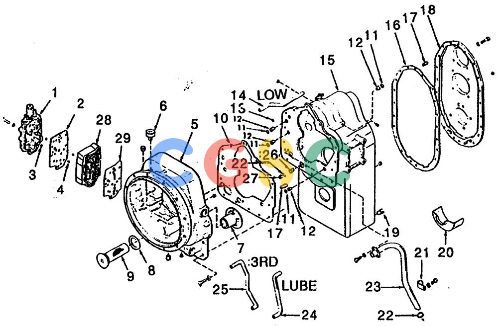 纽荷兰零件查询(65B) - MOTORGRADERS (B2.01[001]) - REAR WHEEL New Holland Constructuion