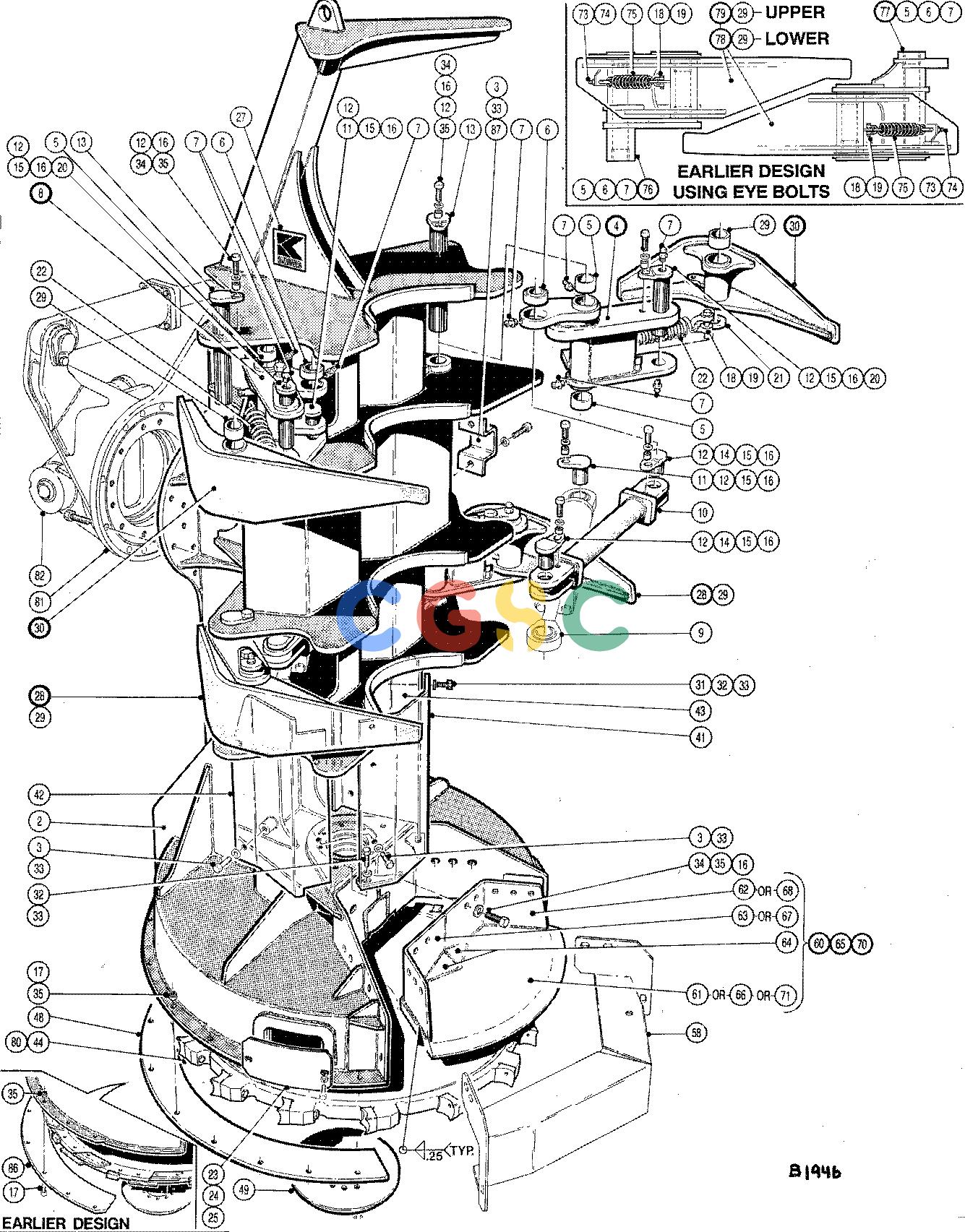 约翰迪尔零件查询TJ628 - ATTACHMENTS FELLING HEAD 22`` ( 12751 - ) 4534-017/10 [4534-017/10]EPC John Deere online
