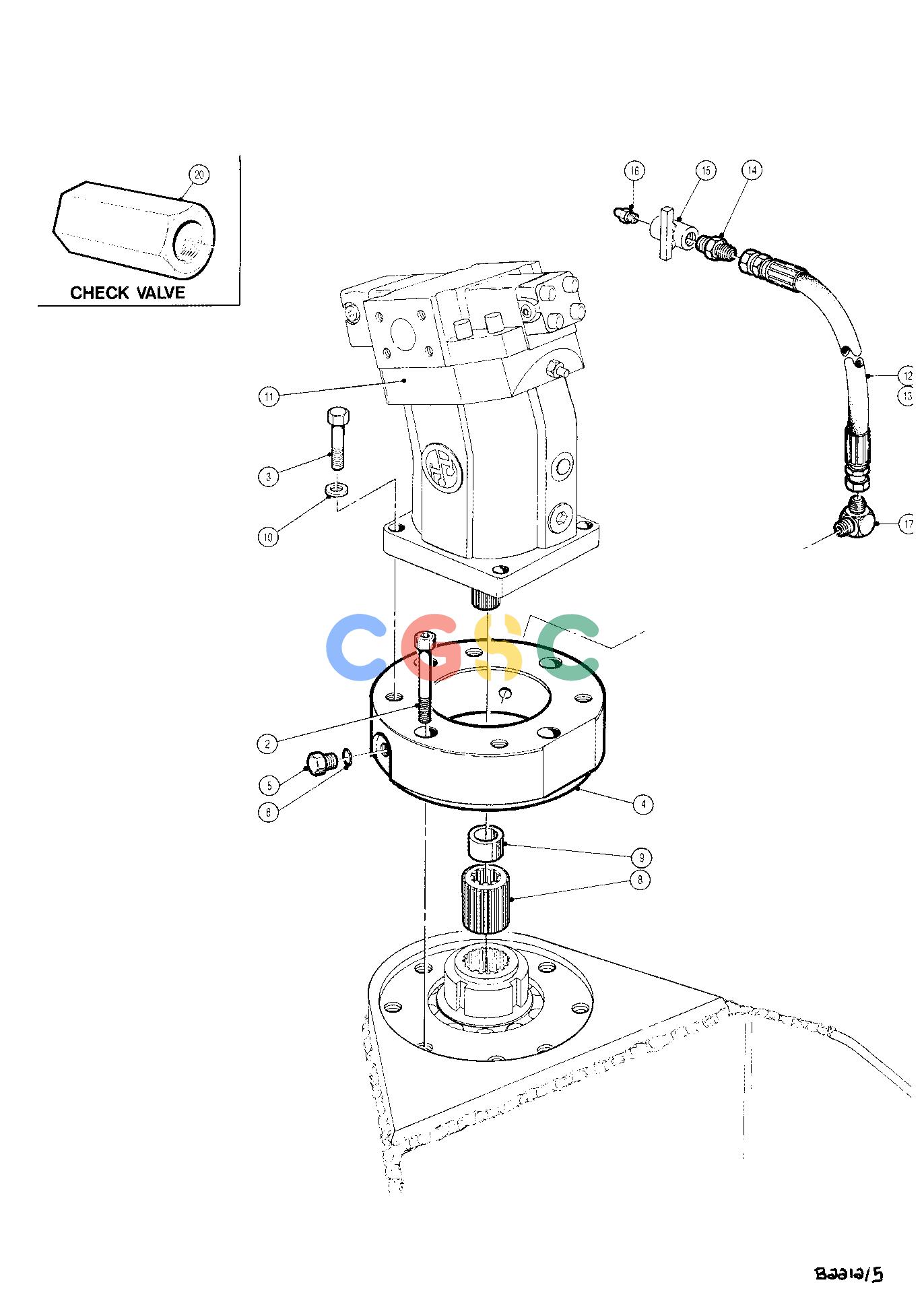 约翰迪尔零件查询TJ2628 - ATTACHMENTS DISC SAW DRIVE 20`` HEAD ( 62001 - ) 4541-010/10 [4541-010/10]EPC John Deere online