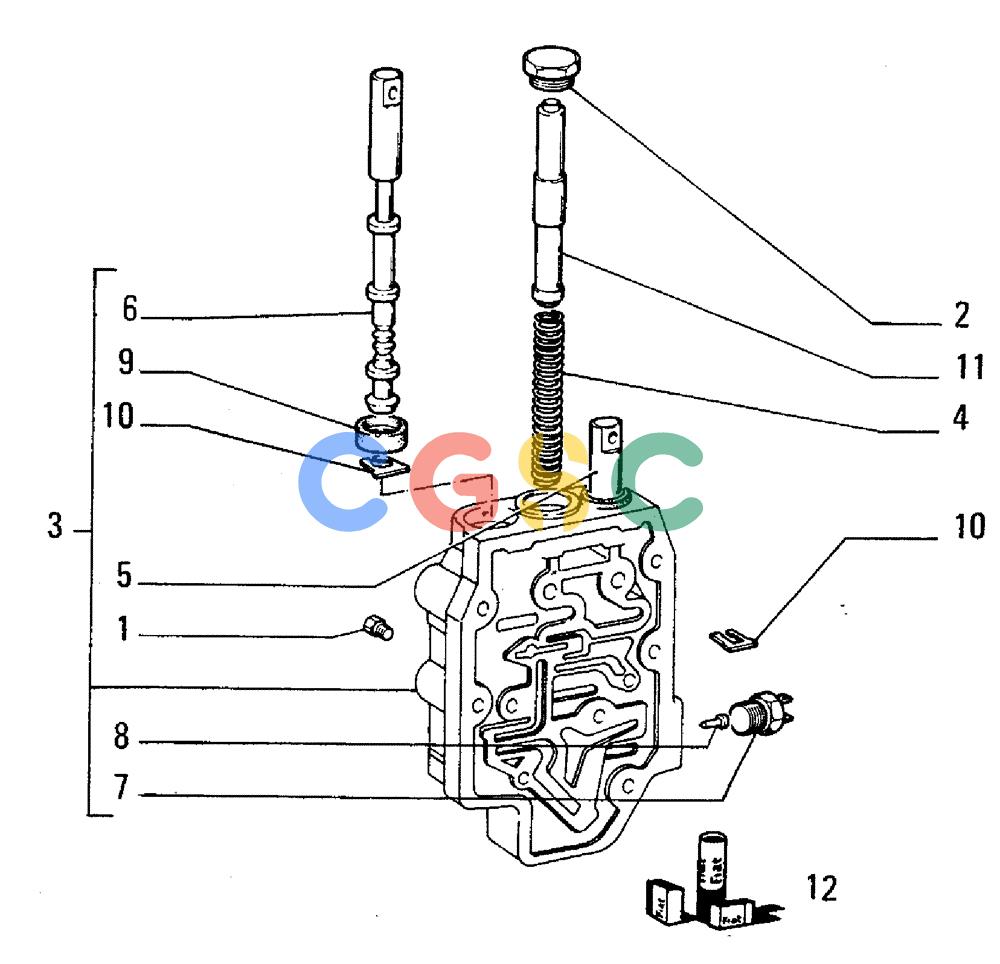 纽荷兰零件查询(FL5B) - CRAWLER LOADER (B2.33[001]) - CONTROL VALVE New Holland Constructuion