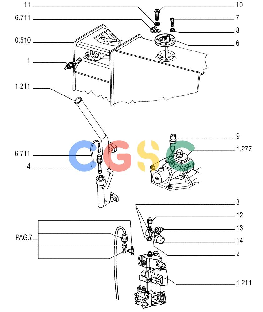 纽荷兰零件查询(FD255) - CRAWLER DOZER (N.A. VERSION) (7/95-) (6.712[04]) - ELECTRIC COMPONENTS New Holland Constructuion