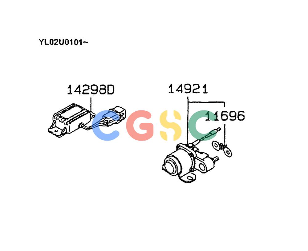 神钢零件查询(ED190LC) - BLADE RUNNER EXCAVATOR/DOZER BTW YL02U0101 - YL03U0135 (1/02-12/06) (07-034) - FUSE & RELAY BOX Kobelco