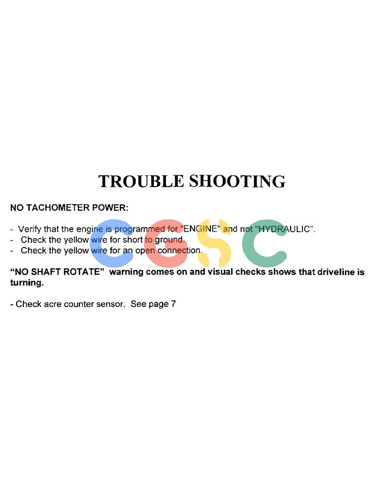 凯斯零件查询(1100) - CONCORD AIR SYSTEM (10/97-12/00) (C30) - TROUBLE SHOOTING Case Agriculture