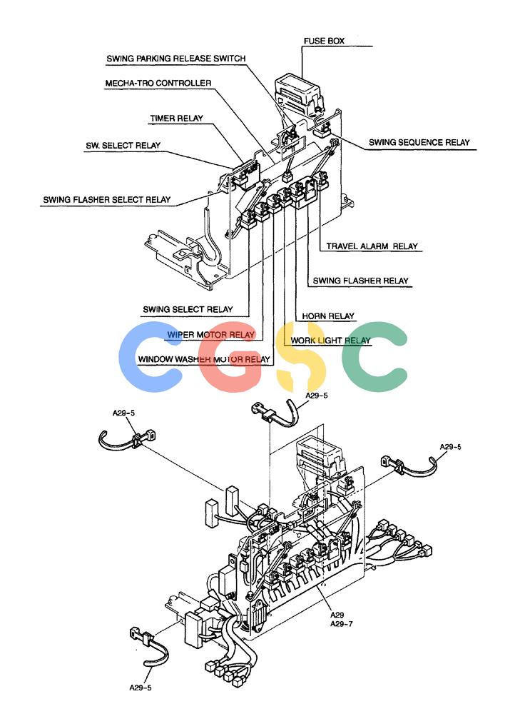 纽荷兰零件查询(EH80) - MIDI CRAWLER EXCAVATOR ASN LF04-02000 (N4TA18001 thru N4TA18010, ASN N5TA18011 -) (NA) (1/ (086) - CONTROLLER ASSEMBLY New Holland Constructuion