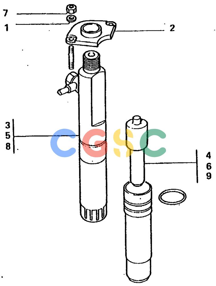 纽荷兰零件查询(65B) - MOTORGRADERS (A2.24[004]) - INJECTION NOZZLES New Holland Constructuion