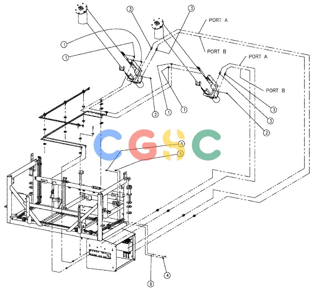 凯斯零件查询(810) - FLEX-AIR APPLICATOR - 2009 (9/09-12/11) (02-043) - 6" AUGER FITTING GROUP, DOUBLE & TRIPLE BIN, 37 & 50 CU. FT. Case Agriculture