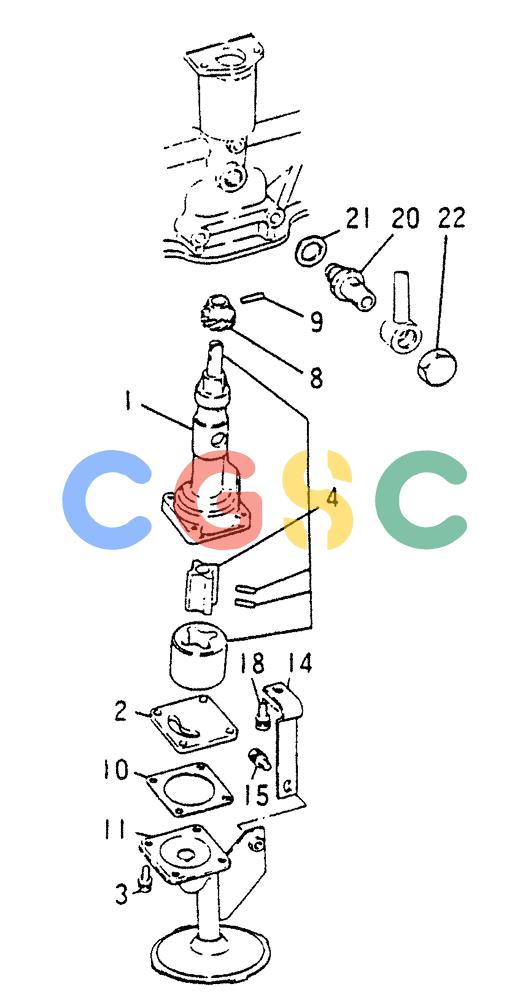 神钢零件查询(6DR5) - MITSUBISHI DIESEL ENGINE (1/06-12/06) (02-005) - OIL PUMP AND GEAR TRAIN Kobelco