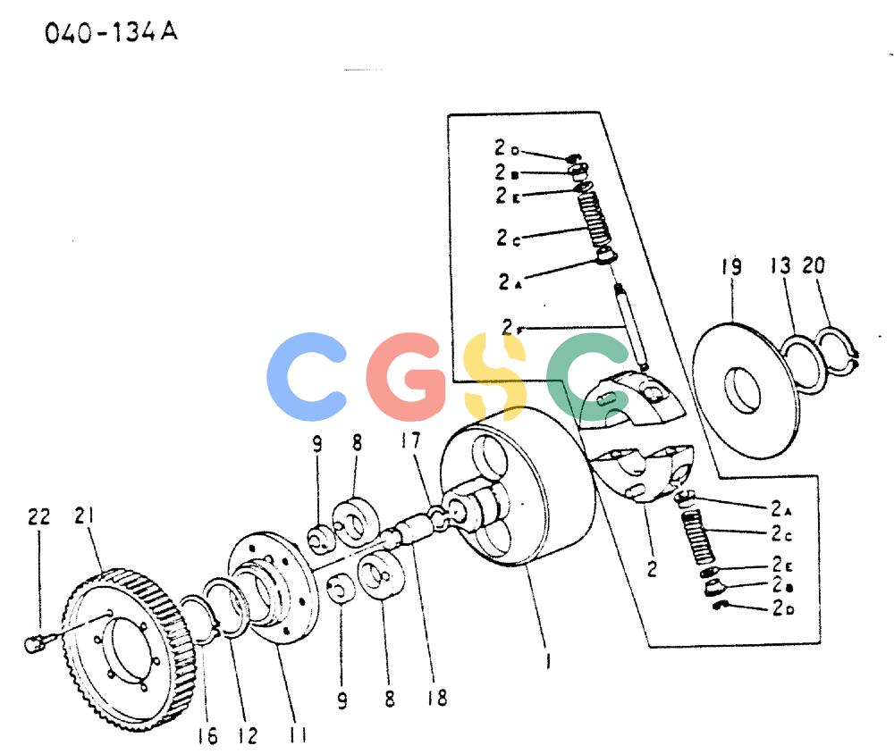 神钢零件查询(MD200C) - EXCAVATOR BTW YQU0701 - YQU2000 (1/80-12/06) (17-055) - AUTOMATIC TIMER (INNER PARTS) Kobelco
