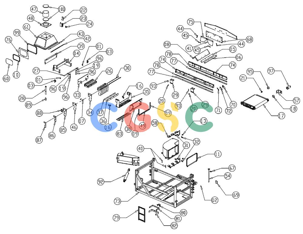 凯斯零件查询(437) - FLEX-AIR APPLICATOR (5/98-2/99) (01-007[01]) - CONVEYOR GROUP, FLEX-AIR Case Agriculture