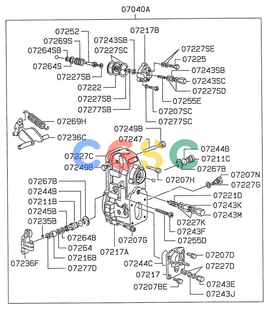 纽荷兰零件查询(E235SRLC) - CRAWLER EXCAVATOR BTW YU04-00837 - YU04-01417 (08-022[01]) - GOVERNOR New Holland Constructuion