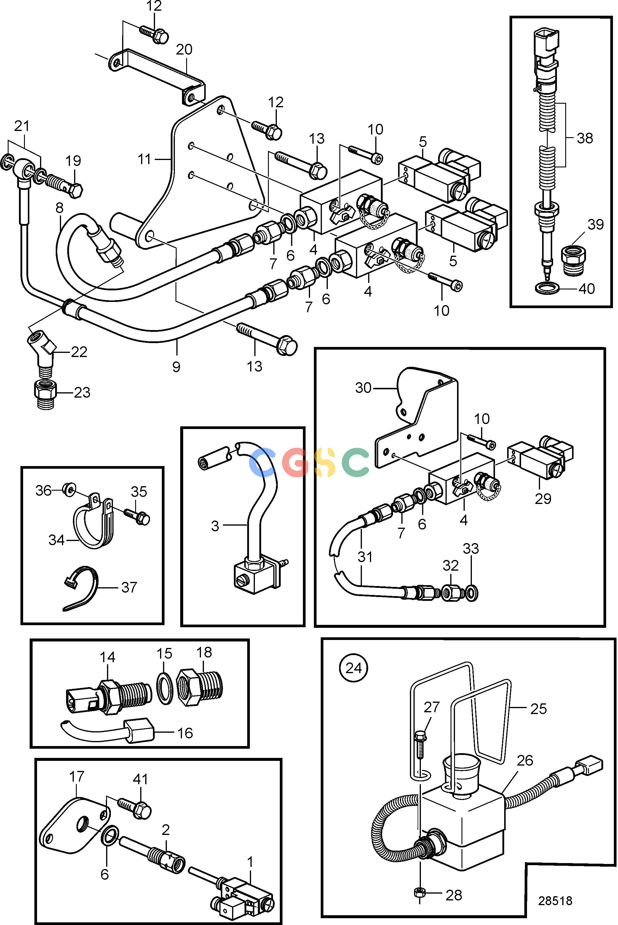 沃尔沃零件查询D9A2A; D9A2A D9-425; D9A2A D9-500; D9A2A D9-500 (R4); D9A2A D9-575; D9A2B D9-425; D9A2B D9-500 (R5); D9A2B D9-575; D9A2C D9-425; D9A2D D9Electrical SystemContacts and Sensors. Shut Down HEEPC Volvo Penta Parts catalog