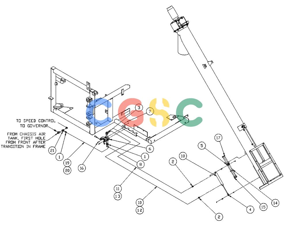 凯斯零件查询(437) - FLEX-AIR APPLICATOR (5/98-2/99) (01-003) - PNEUMATIC GROUP, 8 INCH AUGER Case Agriculture