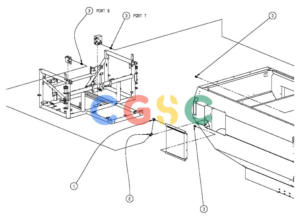 凯斯零件查询(438) - FLEX-AIR APPLICATOR - 2003 (3/03-10/03) (01-013) - BOX COOLER HYDRAULIC GROUP Case Agriculture