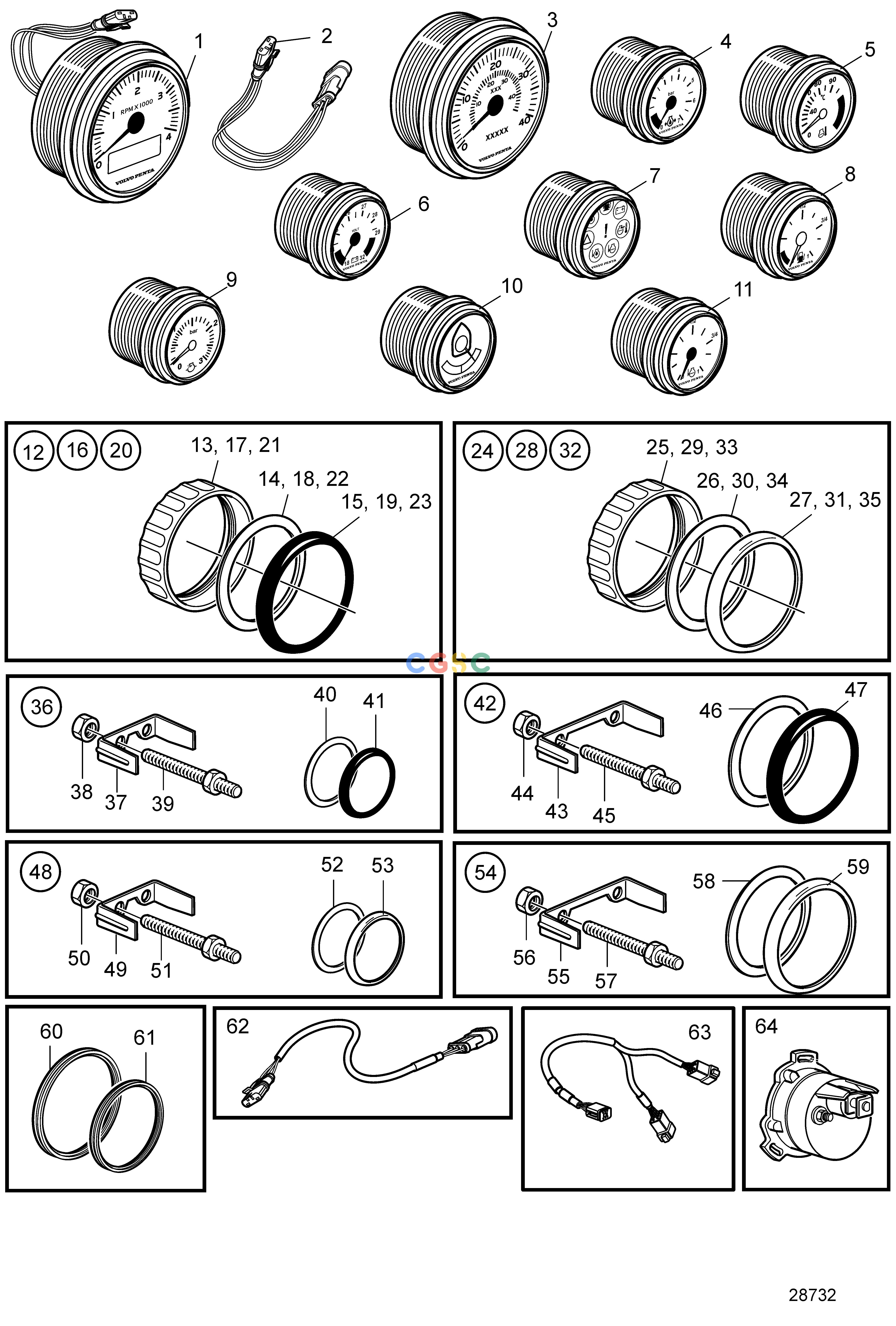 沃尔沃零件查询D6-300A-F; D6-300D-F; D6-300I-F; D6-330A-F; D6-330D-F; D6-330I-F; D6-370A-F; D6-370D-F; D6-370I-F; D6-400A-F; D6-435D-F; D6-435I-F; D6-435I-Electrical SystemElectrical Materials, Instrument EVC-E3EPC Volvo Penta Parts catalog