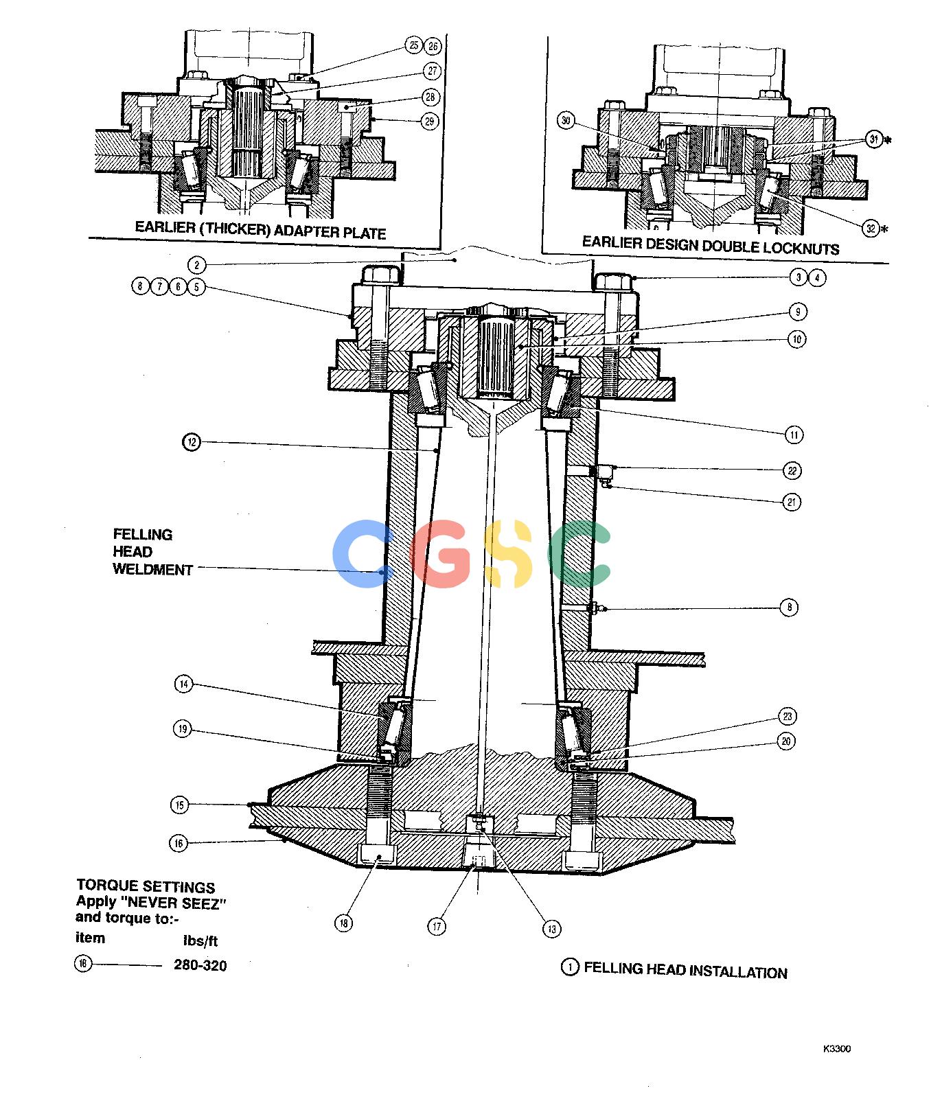约翰迪尔零件查询TJ628 - ATTACHMENTS DISC SAW DRIVE 20`` HEAD ( 12101 - ) 4541-018/10 [4541-018/10]EPC John Deere online