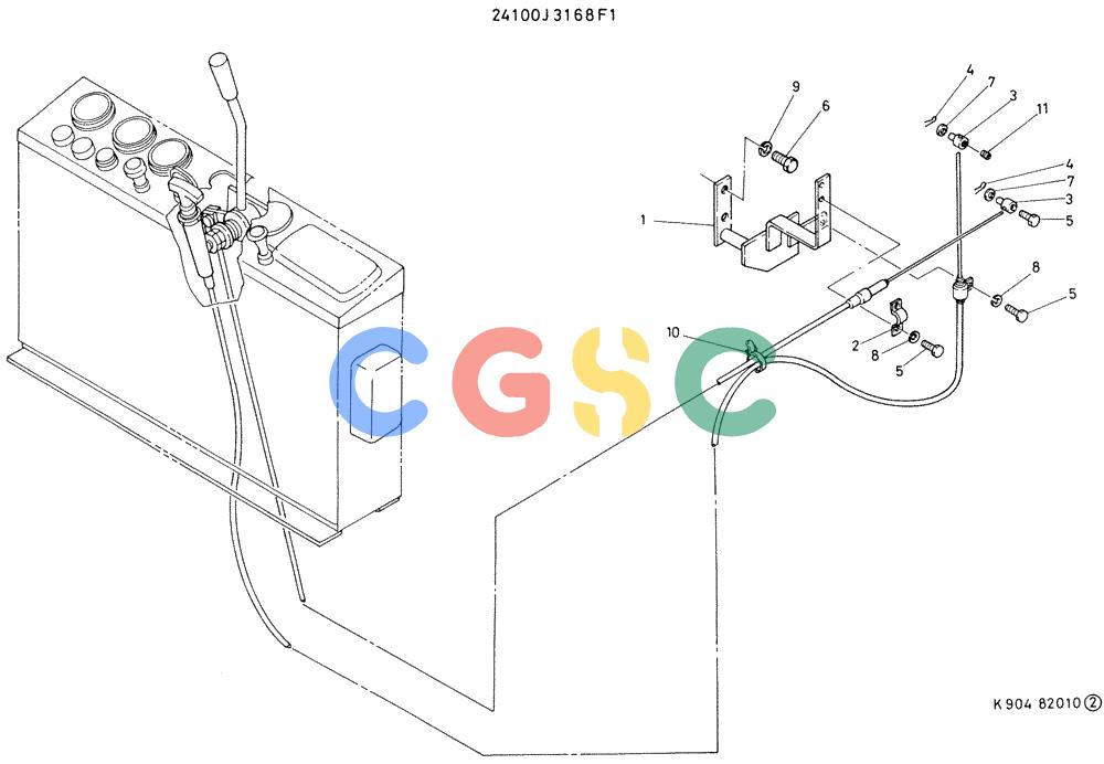 神钢零件查询(K905) - EXCAVATOR BTW LP0004 - LP0554 (1/82-12/03) (03-005) - CONTROL ASSEMBLY, ENGINE Kobelco