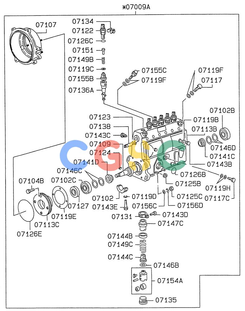纽荷兰零件查询(E235SR) - CRAWLER EXCAVATOR BTW YF04-01513 - YF04-01758 (08-021) - INJECTION PUMP New Holland Constructuion