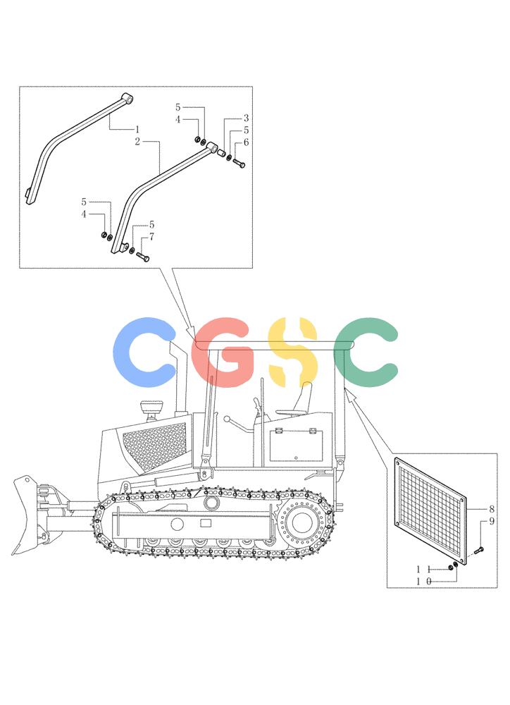 纽荷兰零件查询(FD80) - CRAWLER DOZER (1/98-) (9.800[01]) - SHIELDS New Holland Constructuion