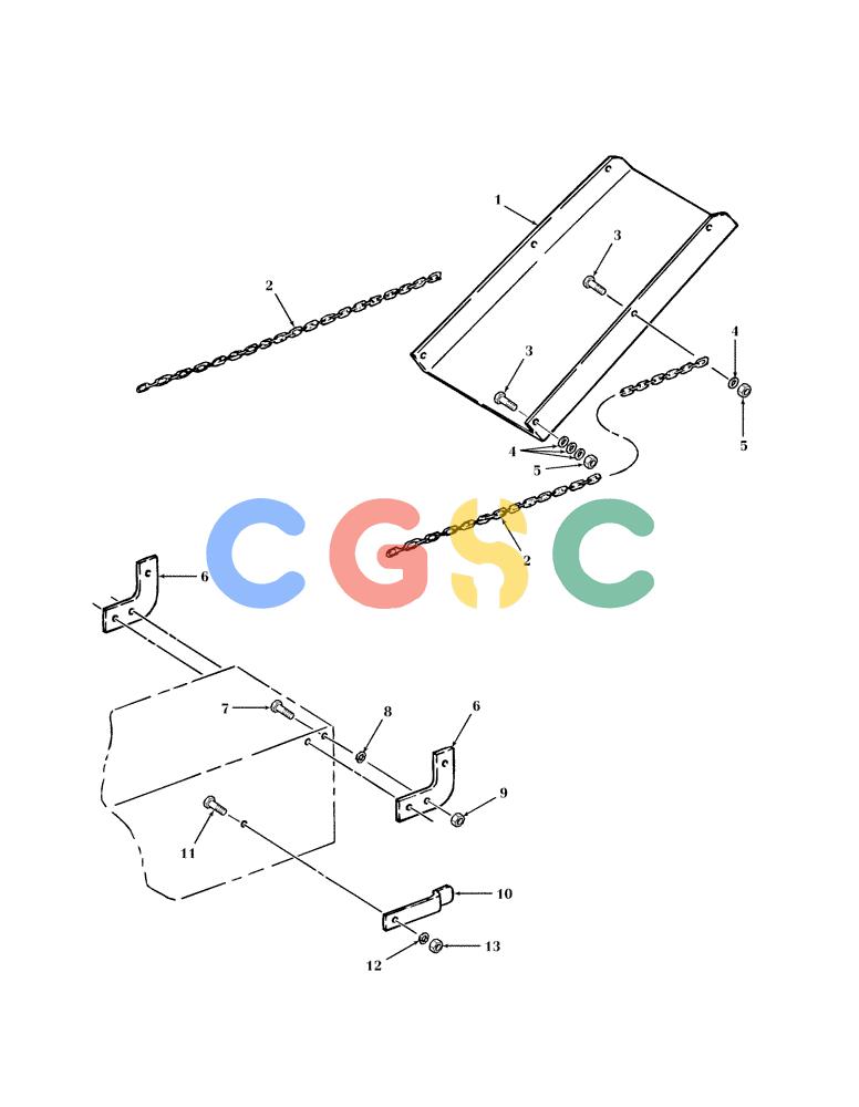 凯斯零件查询(SBX540) - CASE IH SQUARE BALER (12/01-8/08) (072) - BALE CHUTE, AUSTRALIA Case Agriculture