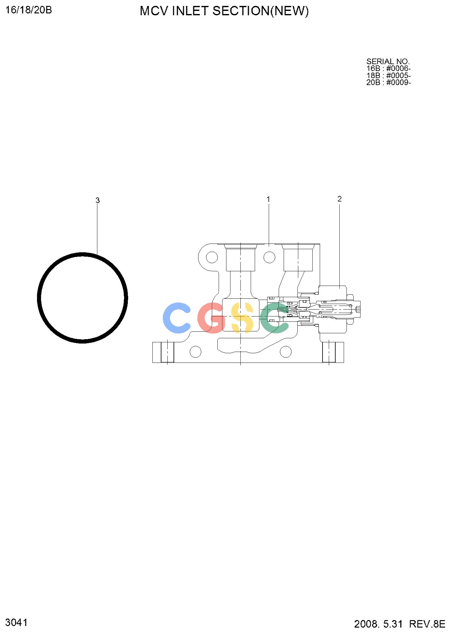 现代零件查询25/30/33L-7A MAIN HYD PIPING(KIA GEORGIA, 33L-7A)EPC Hyundai 