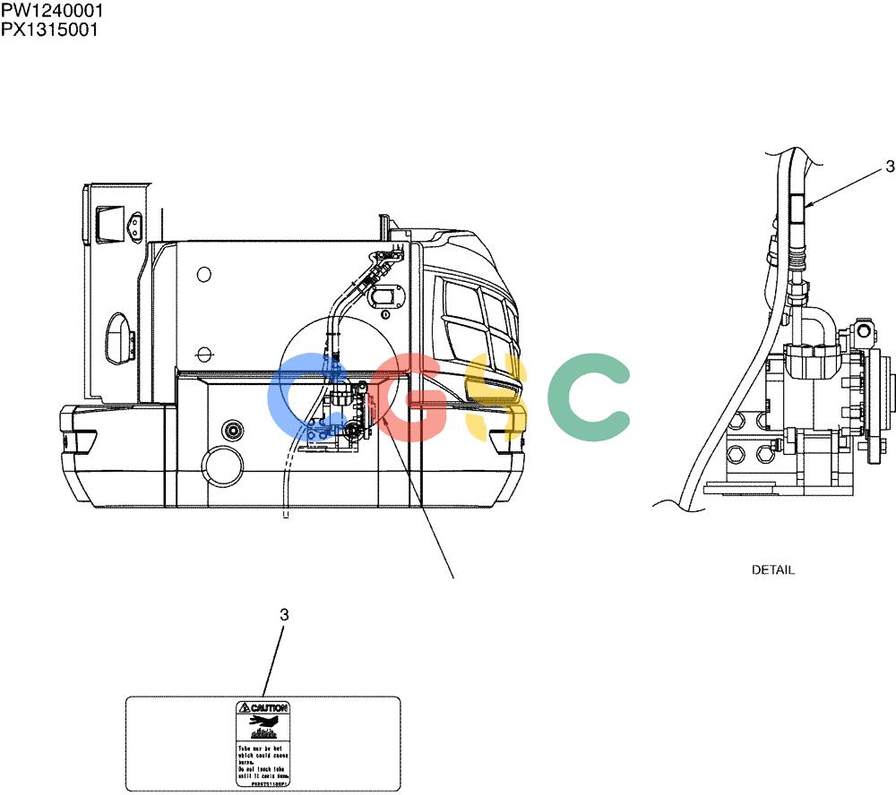 纽荷兰零件查询(E35SR) - COMPACT CRAWLER EXCAVATOR ASN PX13-15001 (N6TN61732) (NA) (1/06-) (06-015) - NAME PLATE INSTAL, P/N PW22T00170F2 New Holland Constructuion