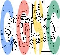 纽荷兰零件查询(FD14E) - CRAWLER DOZER (0.0040[001]) - CRANKCASE New Holland Constructuion