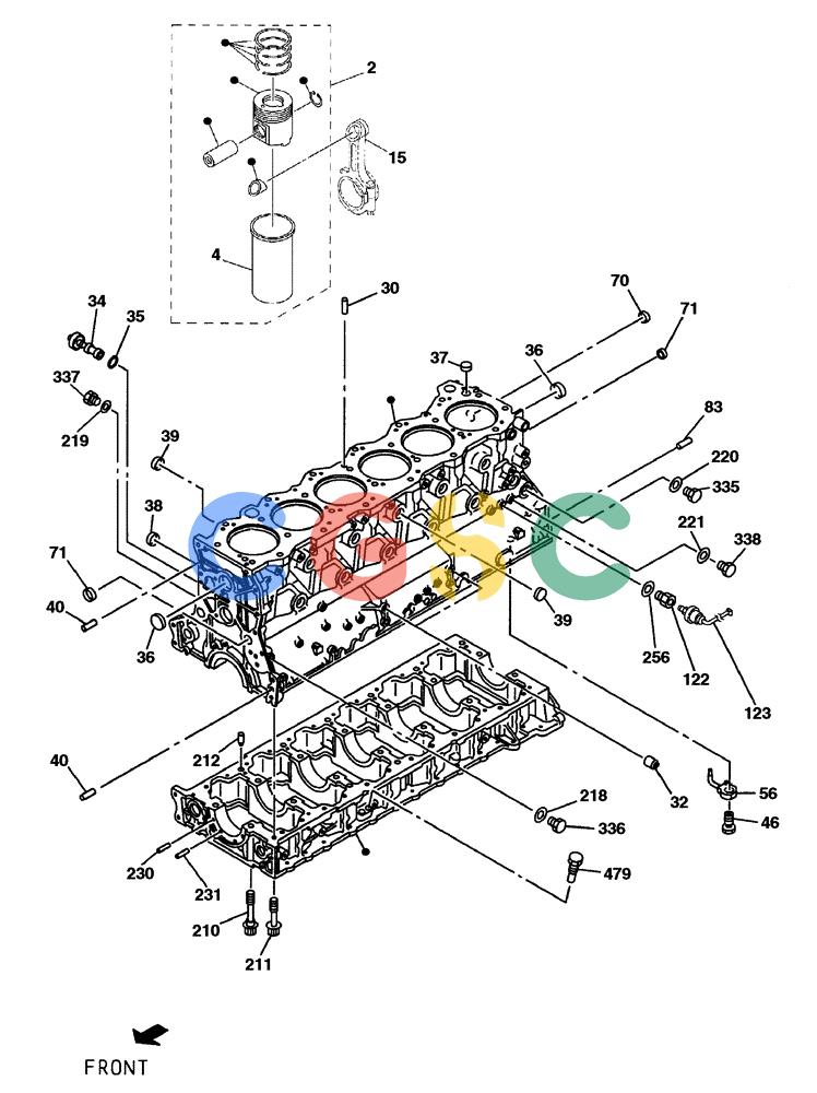纽荷兰零件查询(E805) - CRAWLER EXCAVATOR (1/05-) (02-053-00[01]) - CYLINDER BLOCK New Holland Constructuion