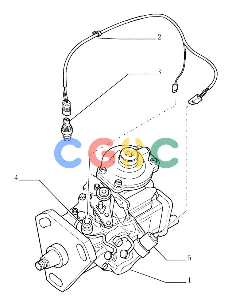 纽荷兰零件查询(DC150.B) - CRAWLER DOZER TIER 2 (3/03-) (0.140[01]) - INJECTION PUMP New Holland Constructuion