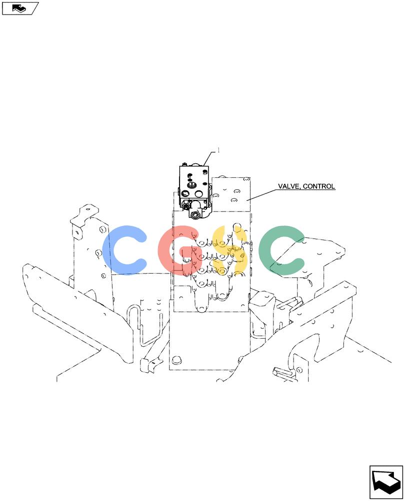 纽荷兰零件查询(E135BSRLC) - CRAWLER EXCAVATOR ASN YH06-08001 (01-019[01]) - VALVE INSTALLATION - DOZER New Holland Constructuion