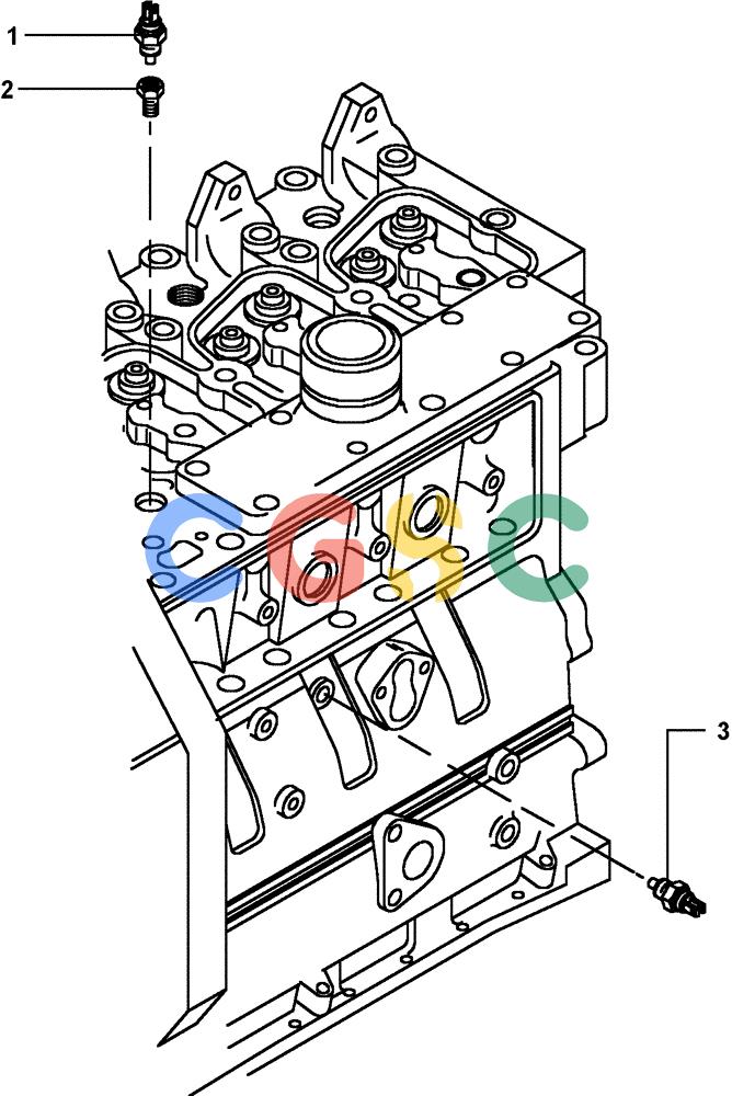 纽荷兰零件查询(DC100) - CRAWLER DOZER (N.A. VERSION) (4/00-) (0.505[01]) - SENSORS DC70 - DC80 - DC100 New Holland Constructuion
