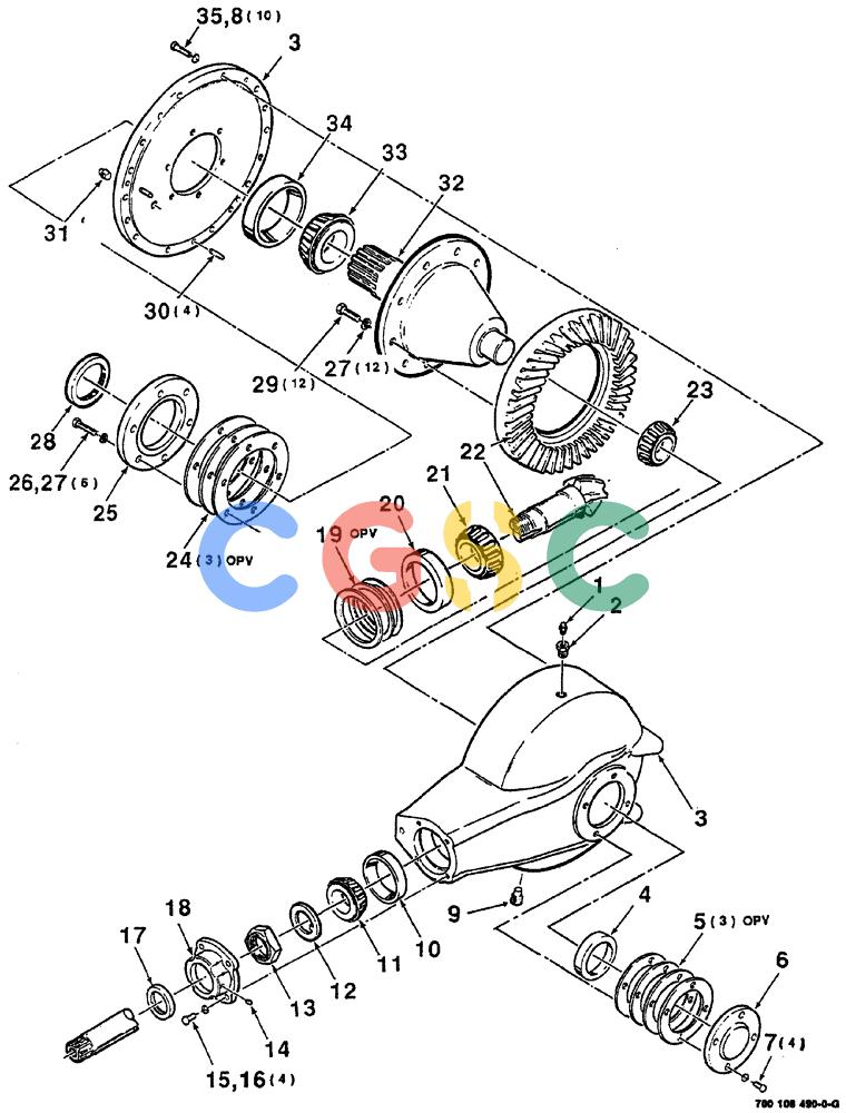凯斯零件查询(8555) - CASE IH RECTANGULAR BALER (1/90-12/99) (02-16) - GEARBOX ASSEMBLY, 700108490 GEARBOX ASSEMBLY, COMPLETE Case Agriculture