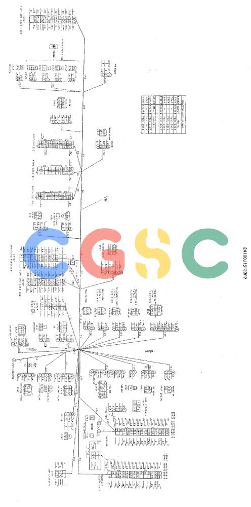 神钢零件查询(MD200C) - EXCAVATOR BTW YQU0701 - YQU2000 (1/80-12/06) (05-009[03]) - PANEL ASSY. INST Kobelco
