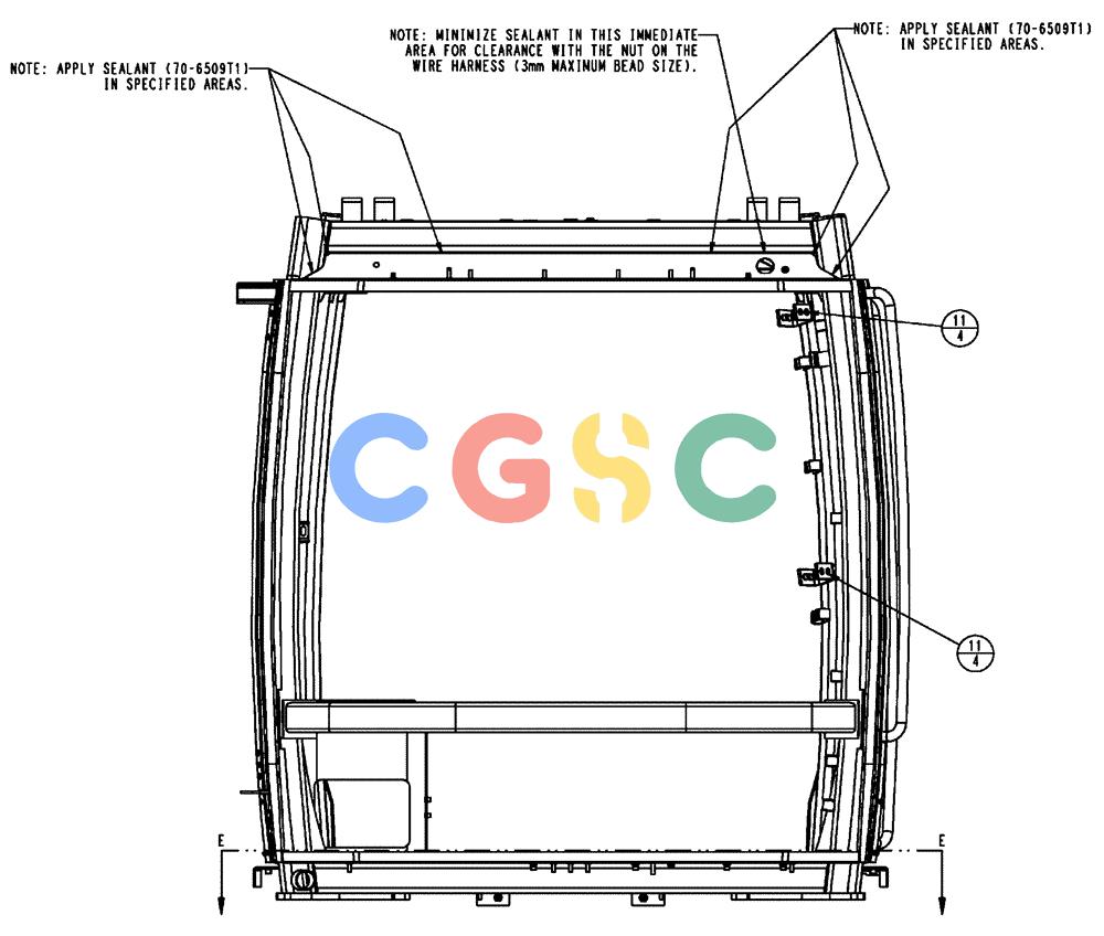凯斯零件查询(FLX3510) - FLOATER (8/04-8/06) (01-003[03]) - CAB EXTERIOR GROUP Case Agriculture