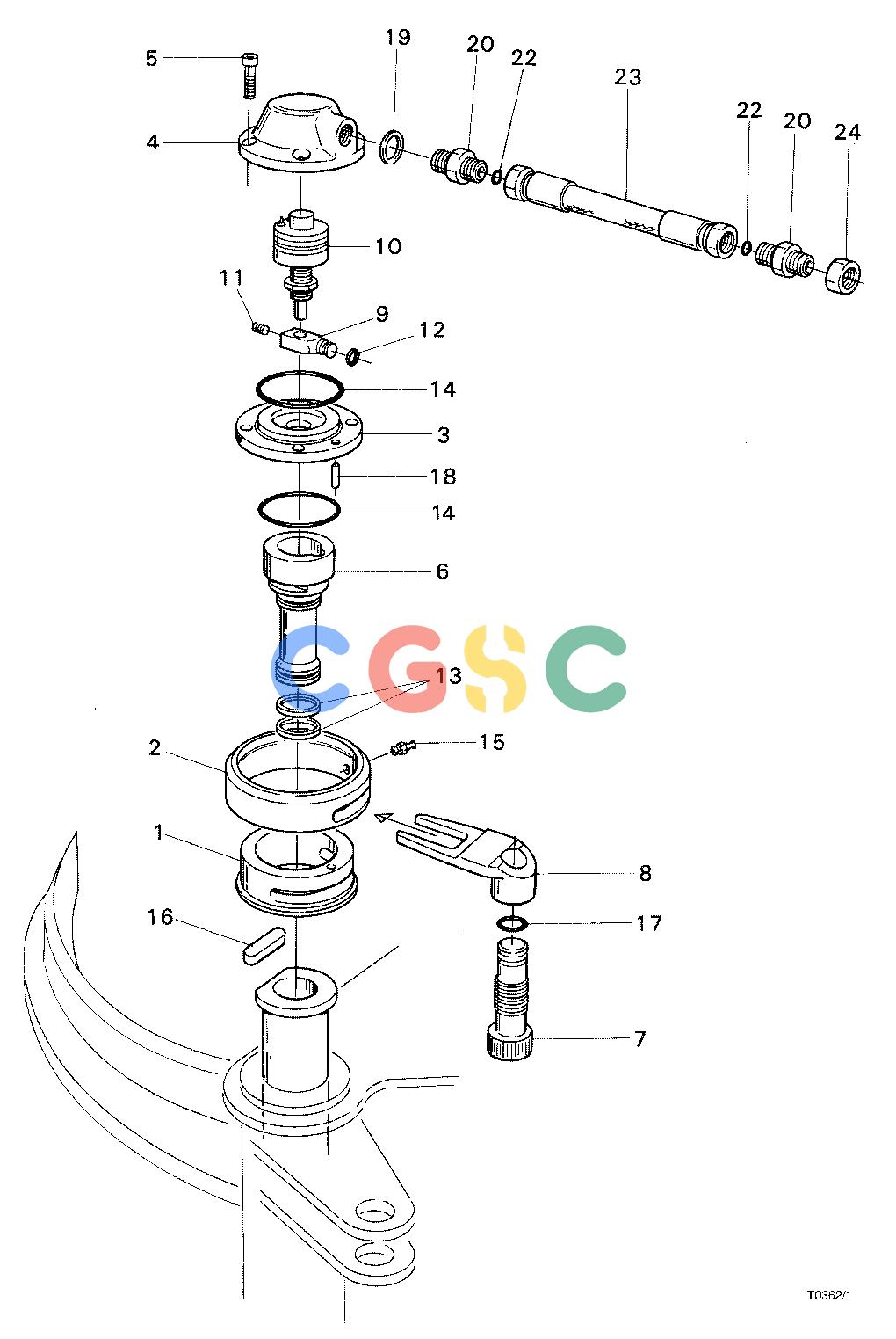 约翰迪尔零件查询TJ608F - ATTACHMENTS ANGLE INDICATOR 762B LOKOMATIC 90 ( O012 - ) 4535-016/10 [4535-016/10]EPC John Deere online