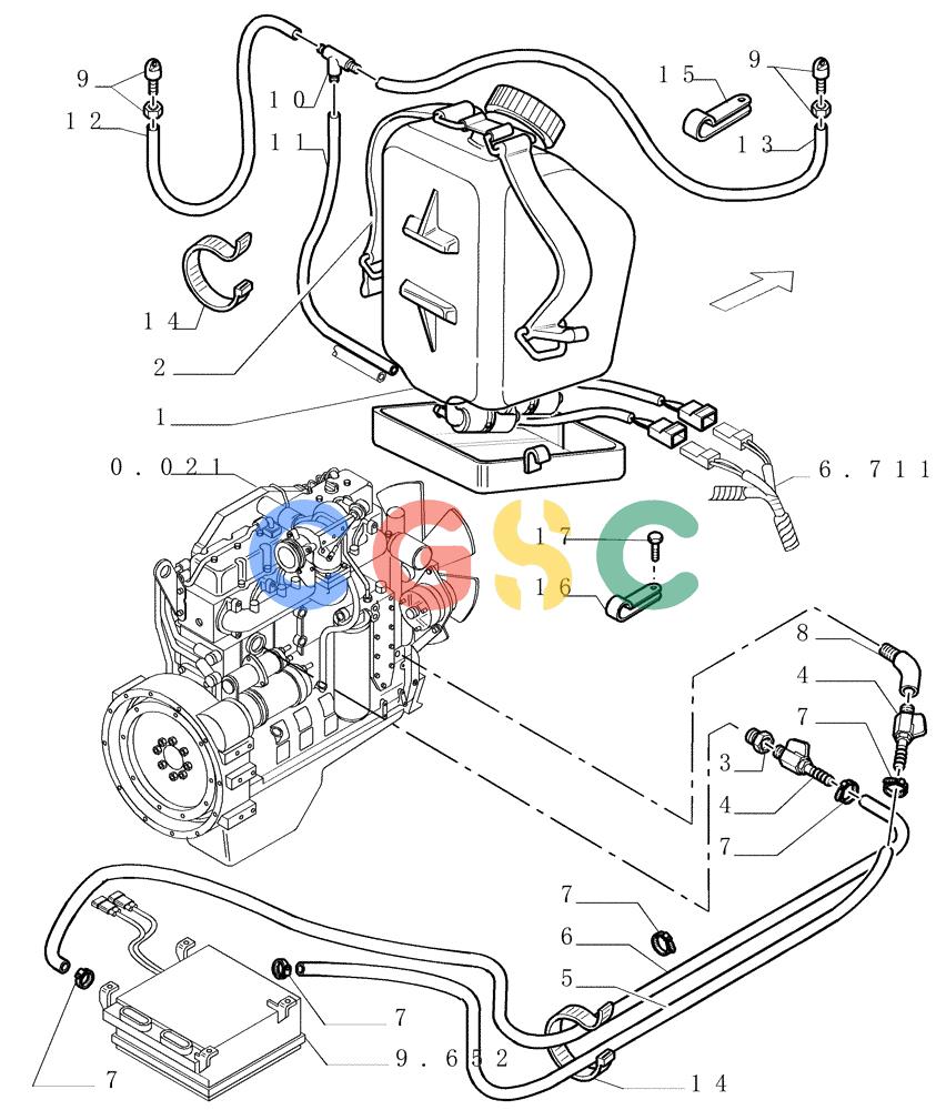 纽荷兰零件查询(DC180LGP) - CRAWLER DOZER (2/01-) (9.653[02]) - ROPS CAB WITH CONDITIONER - VERSION (02-03) - OPTIONAL CODE 76069730 New Holland Constructuion