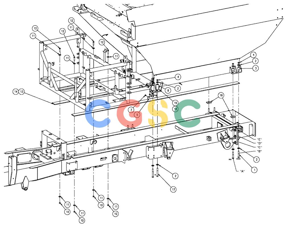 凯斯零件查询(810) - FLEX-AIR APPLICATOR - 2009 (9/09-12/11) (05-007) - MOUNT GROUP Case Agriculture