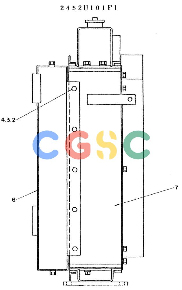神钢零件查询(K935) - EXCAVATOR BTW L70106 - L70166, LU0067 (1/76-12/03) (09-026) - RADIATOR Kobelco